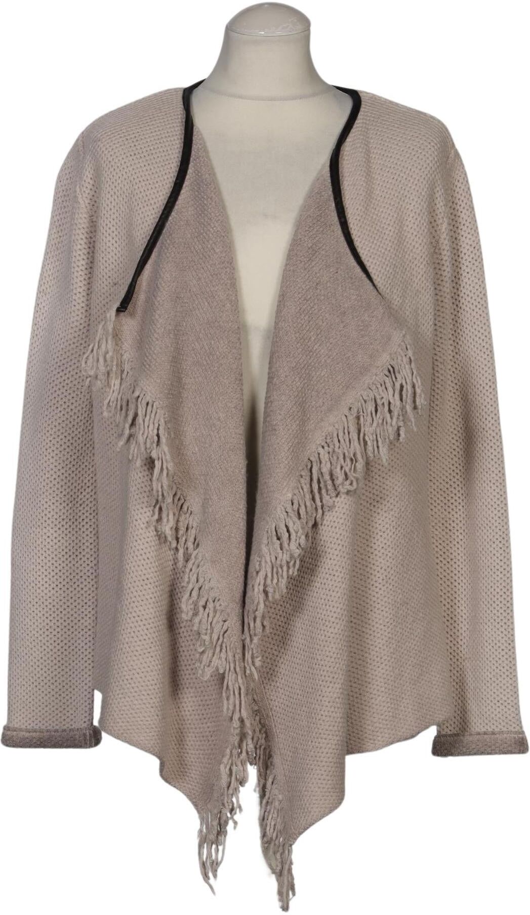 Key Largo Damen Strickjacke, Beige, Gr. S, Synthetik / Viskose / Wolle - Second Hand