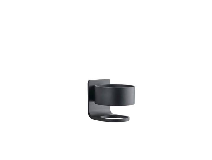 Wandhalter ZONE DENMARK für Seifenspender Ume 0 ml , schwarz, B:10cm, Aluminium, Befestigungen, Wandhalter