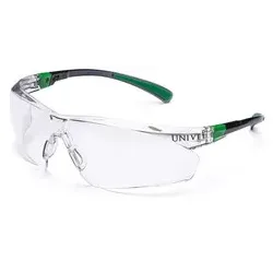 Schutzbrille 506 UP EN 166, EN 170 Bügel schwarz/grün Polycarbonat - schwarz/grün