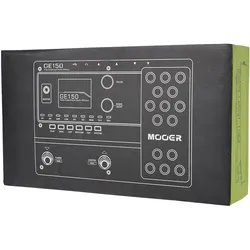 Mooer GE 150 multi-effectpedaal (E-Gitarre), Effektpedal, Schwarz