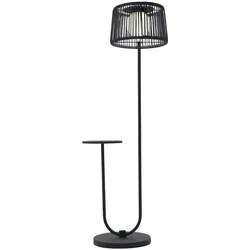 Leco Stehlampe mit Ablagetisch,anthrazit,