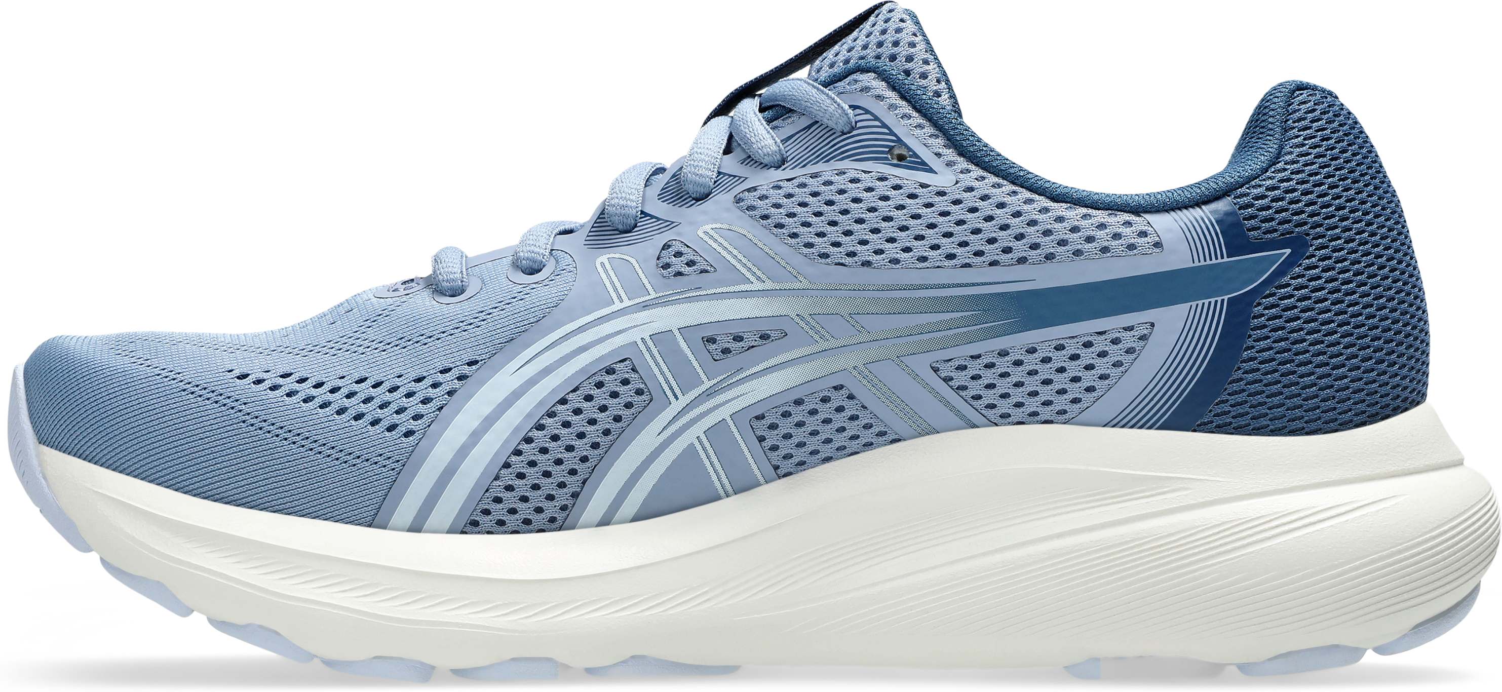 Laufschuh ASICS "GEL-CONTEND 10", Damen, Gr. 37,5, calm indigo, blau fade, Synthetik, Schuhe Laufschuh calm indigo, blau fade 37,5