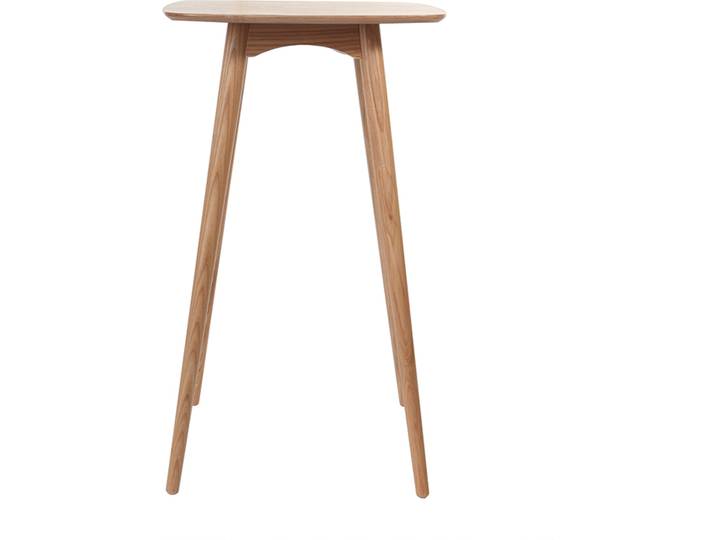 Table haute carrée frêne scandinave L60 cm BALTIK