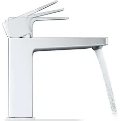 Duravit M FreshStart Manhattan Waschtischarmatur MH1021002010 Ausladung 129mm, ohne Zugstangen-Ablaufgarnitur, chrom