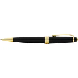 Cross, Schreibstifte, Kugelschreiber Bailey light Schwarz, Goldbeschläge in Geschenkbox (1x)