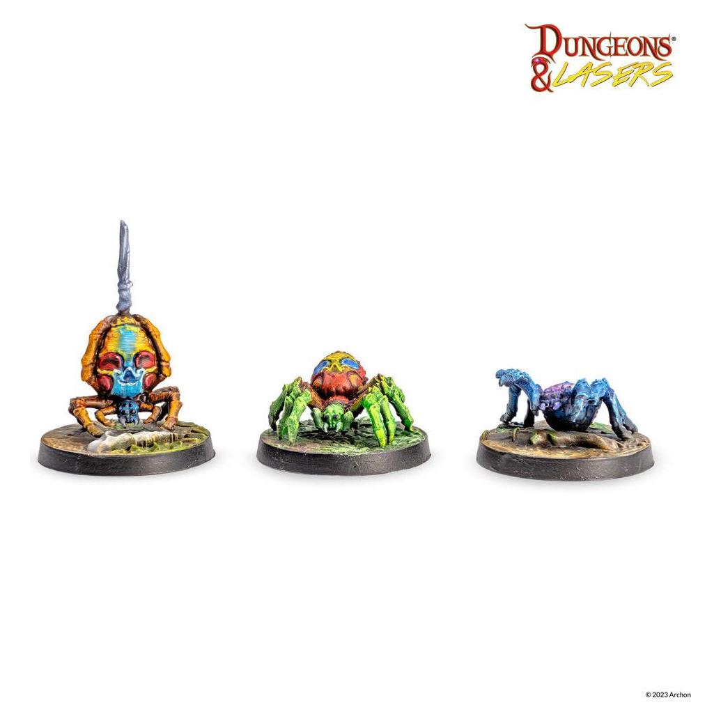 Archon Studio Dungeons & Lasers Miniatures: WOODLAND DWELLERS (Kunststoff) (DNL0068)