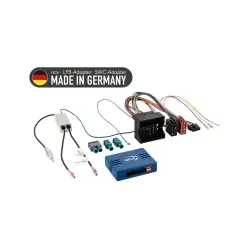 Lenkradfernbedienungsadapter Audi/Seat/Skoda/VW Quadlock Fakra(f)(Set)>DIN(m)...
