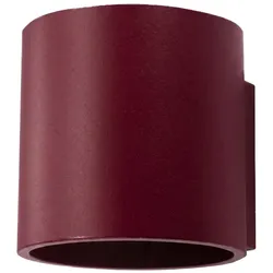 Sollux SL.2098 Wandleuchte ORBIS 1 burgund