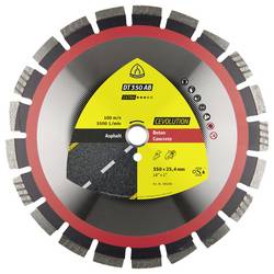 Klingspor 340240 DT 350 AB Extra CEVOLUTION Diamanttrennscheibe Durchmesser 350 mm Bohrungs-Ø 25.4 mm Asphalt, Beton 1 St.