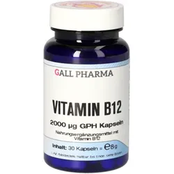 VITAMIN B12 2000 μg GPH Kapseln 30 St