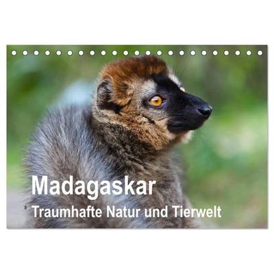 Madagaskar. Traumhafte Natur und Tierwelt (Tischkalender 2026 DIN A5 quer), CALVENDO Monatskalender