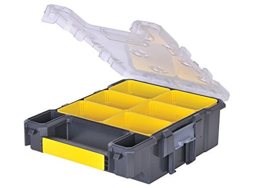 Stanley FatMax FMST1-72378 Gereedschapsorganizer, Geel/Transparant, B/D/H: 34 x 26 x 12 cm