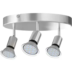 Monzana LED Deckenstrahler 3 Flammig Rund