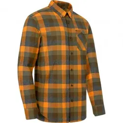 Blaser Marvin Flanell Hemd Herren (Grün/Orange), L