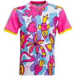 Select, Herren, Sportshirt, Graffiti (S), Mehrfarbig