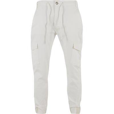 Cargohose 2Y PREMIUM "2Y Premium Herren 2Y Premium Aramis Cargohose", Herren, Gr. 34, Normalgrößen, weiß (cream), 98% Baumwolle, 2% Elasthan, unifarben, skinny fit, Hosen Cargohose