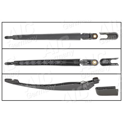 AIC Wischarm, Scheibenreinigung hinten 52387 für Opel