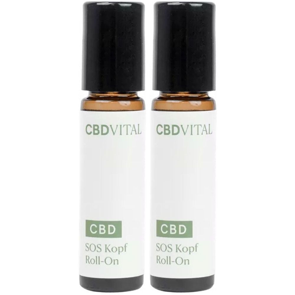 CBD Vital SOS Kopf Roll-on 2x 2x10 ml Öl