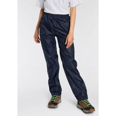 Regenhose CMP, Mädchen, Gr. 140/146, N-Gr, blau (navy), Obermaterial: 100% Polyester, Hosen Regenhose, für Kinder und Jugendliche, aus Polyester