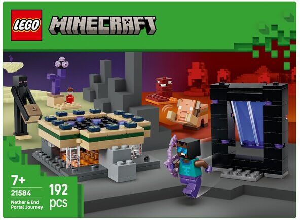 Lego NETHER E PORTAL END 21584