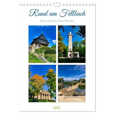 Rund um Fellbach (Wandkalender 2027 DIN A4 hoch), CALVENDO Monatskalender