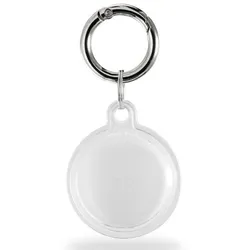 hama Schlüsselanhänger Apple AirTag Halterung Always Clear, transparent