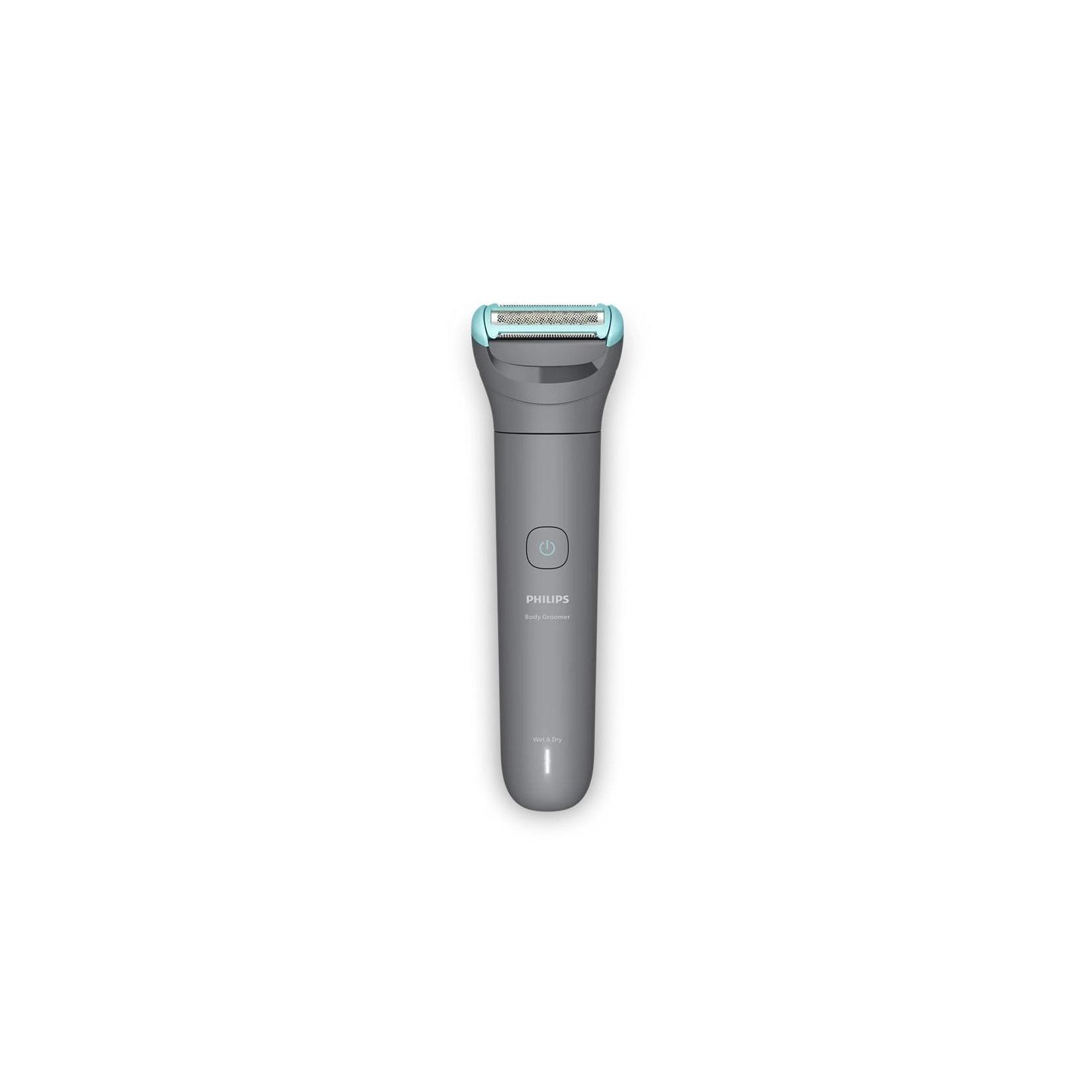 Philips Series 3000 BG3485/15 Bodygroom Körperrasierer (Akkubetrieb, hautfreundliche Körper- und Intimpflege, Triple Protect Rasiersystem, Rasur bis zu 0,2 mm, bidirektionale Kämme 2, 3 oder 5 mm, 100 % wasserfest, Akkulaufzeit 80 Min., USB-A-Ladeanschluss