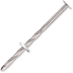 Schraubnagel, mit PVC-Beschichtung, Flachkopf, Aluminium, 3,1 x 55 mm, 1 kg