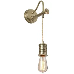 Elstead Lighting, Wandleuchte, Douille Wandleuchte E27 Gealtertes Messing