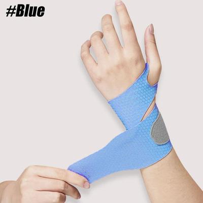 Uplifted Finds Slim Air Wrist Support Strap And Adjustable Wrap For Pain Relief And Fitness blue