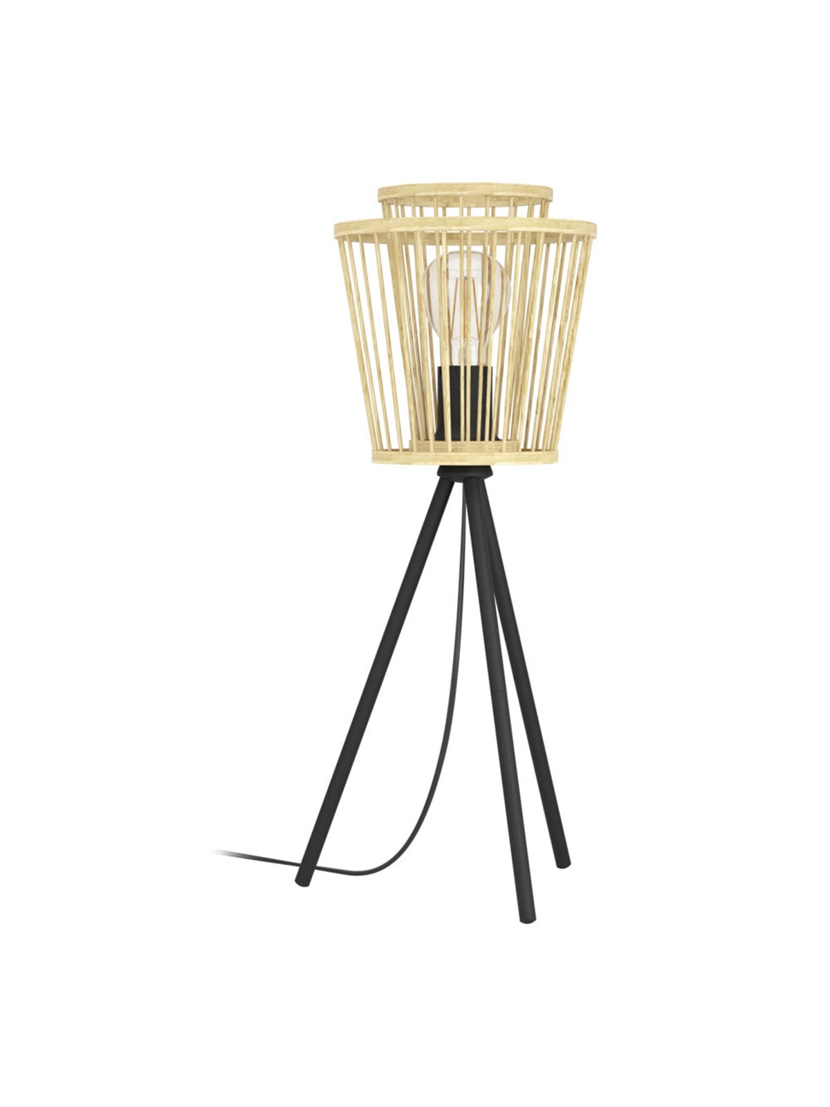 EGLO HYKEHAM TISCH E27 H570 NATUR