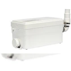 WC Hebeanlage, Fäkalienpumpe Dusche Waschbecken ohne Zerkleinerer 250W