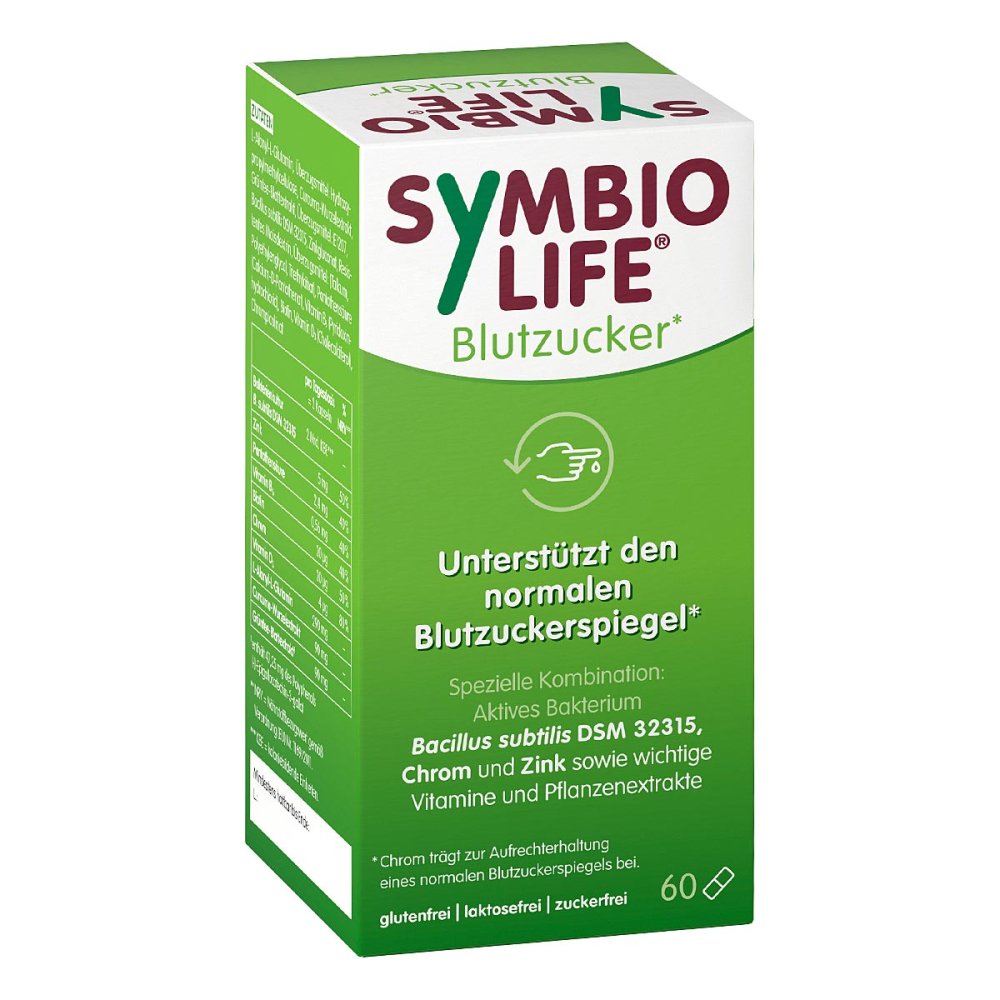 Klinge Pharma GmbH Symbiolife Blutzucker Bakterienstämme U.chrom Kapseln 18196854