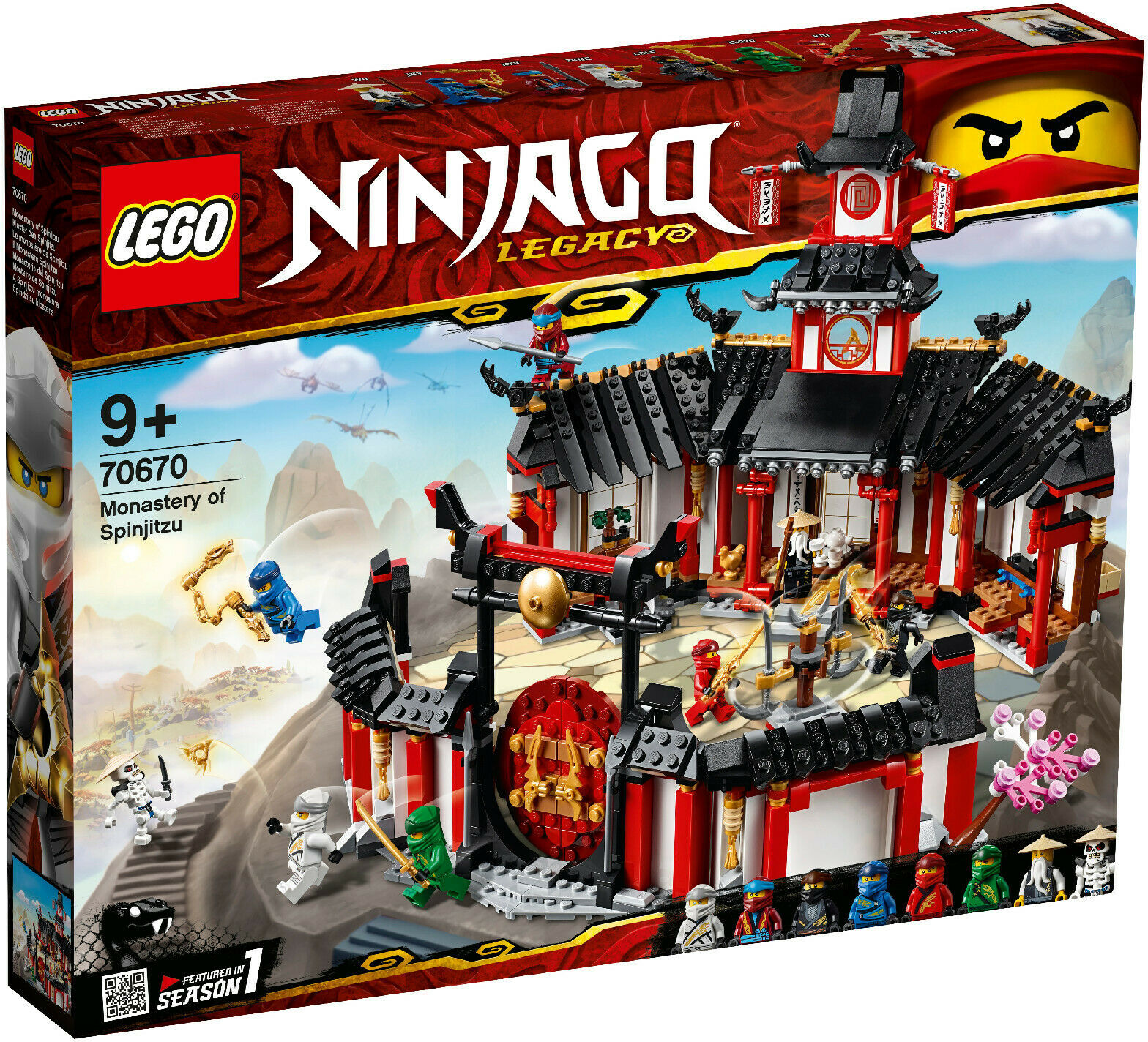 LEGO NINJAGO Legacy (70670) Kloster des Spinjitzu