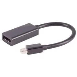Mini DisplayPort 1.2 Adapter, DP-Buchse, 4K, 20cm