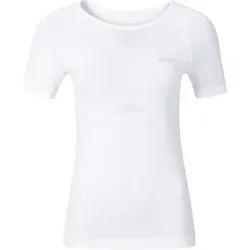ODLO Damen Unterhemd s/s crew neck EVOLUTION, Größe L in Weiß Weiß