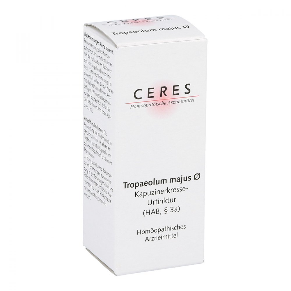 CERES Heilmittel GmbH Ceres Tropaeolum majus Urtinktur 00425395