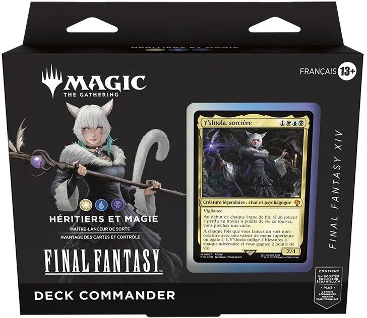 Wizards Of The Coast MTG : Final Fantasy - Deck Commander Héritiers et Magie