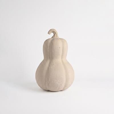 BIDKhome "Paper Mache Pumkin Dia 8.7"""