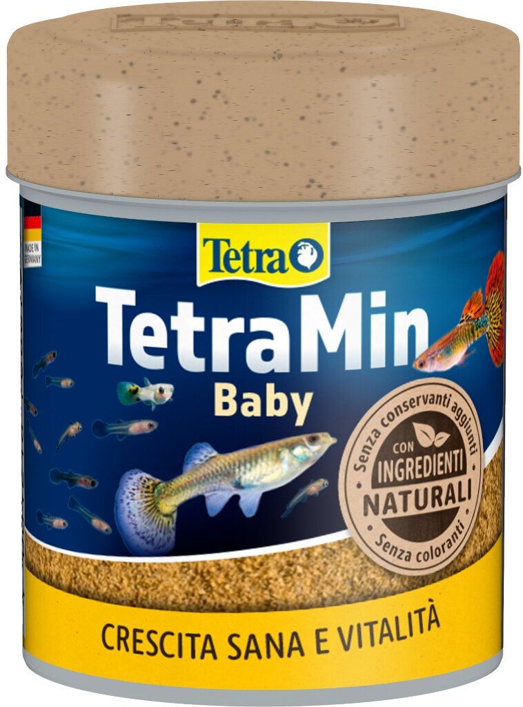 66 ml TetraMin Baby Mangime Cibo Completo in Mini Scaglie Fiocchi per Avannotti