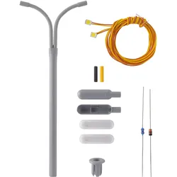Viessmann 6723 - H0 Bausatz Peitschenleuchte, doppelt