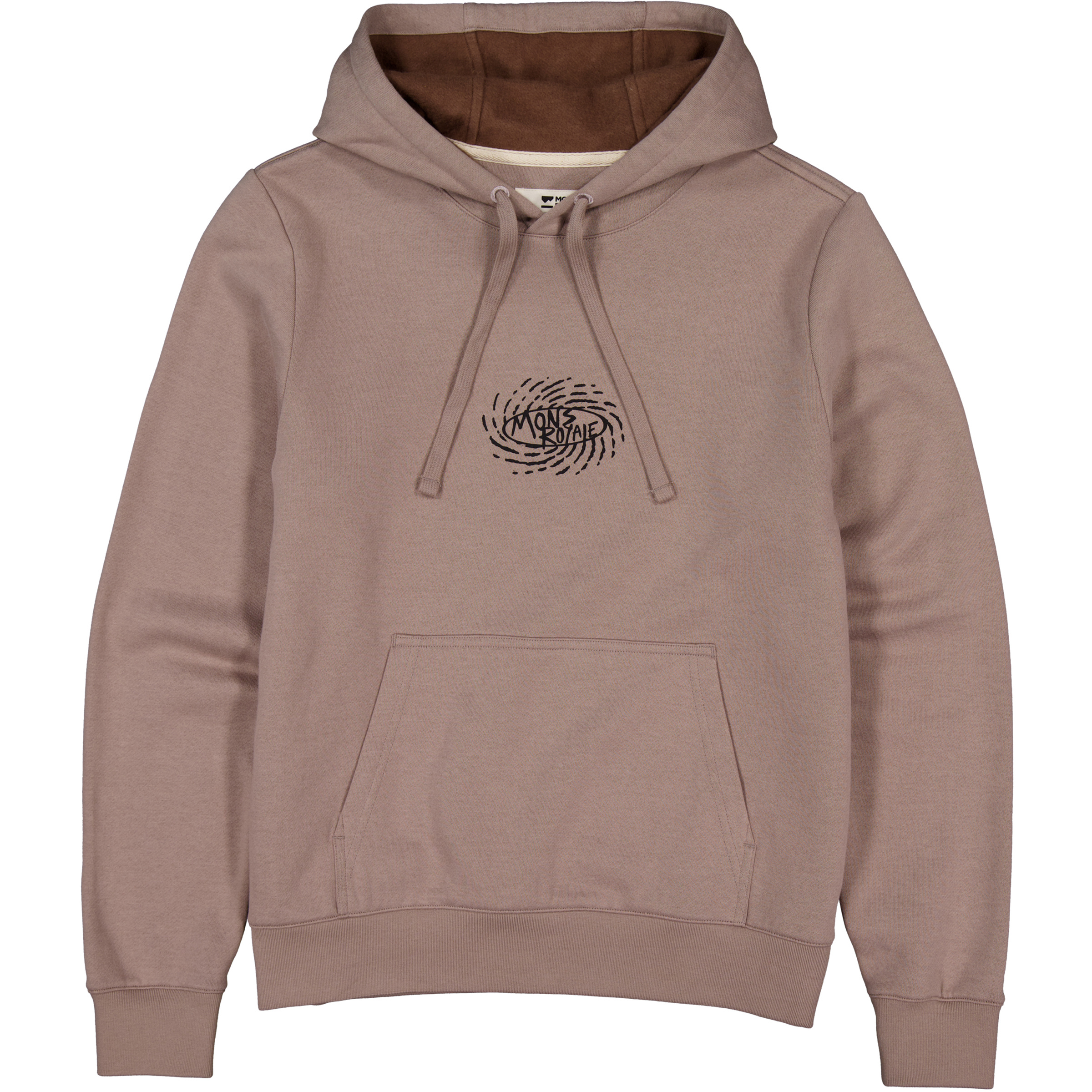 Mons Royale Inversion Merino Damen Hoodies beige Größe L Lifestyle Hautfreundlich Merinowolle