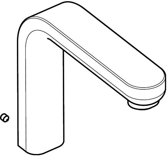 Hansgrohe Metropol S Auslauf komplett 3-Loch 97504000 Waschtischarmatur chrom