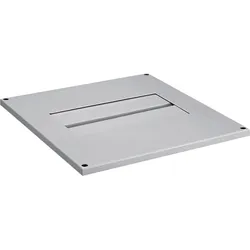 Hager FZ872D Verschlussplatte schiebbar für Schrank univers, IP54, SKI, unten, 20x600x400 mm