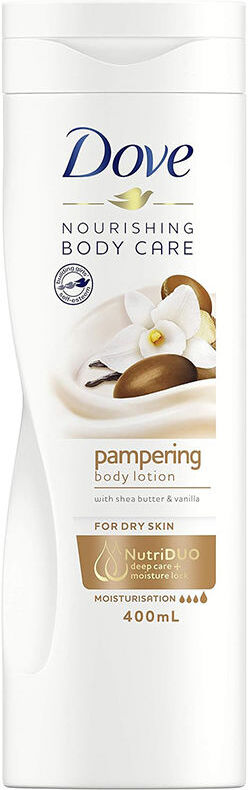 Dove Lozione corpo nutriente Shea & Vaniglia 400 ml