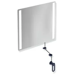 Hewi 801 Kipp-Lichtspiegel LED 801.01.40050 600x540x6mm, stahlblau