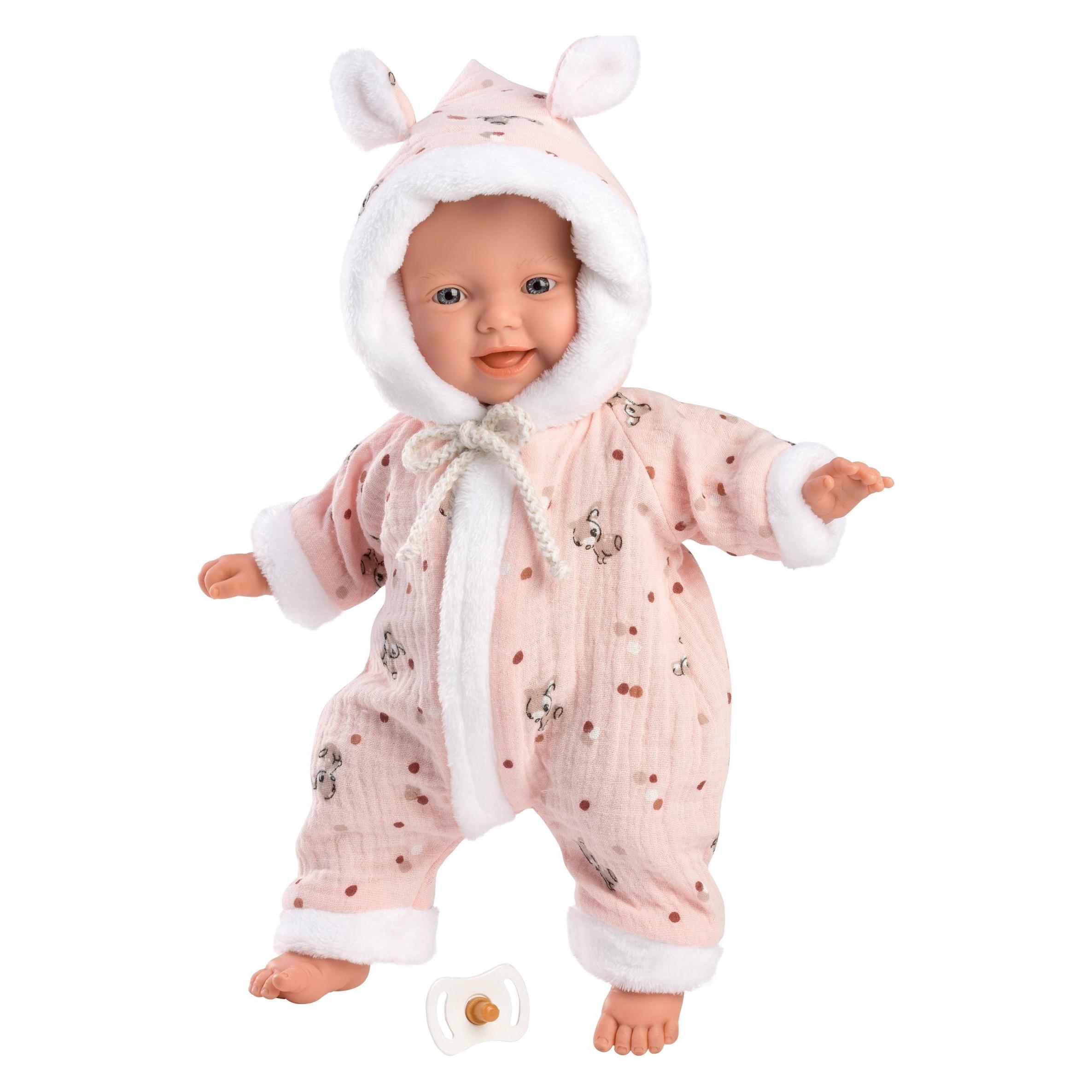 Llorens Babypuppe mit Overall (63302)