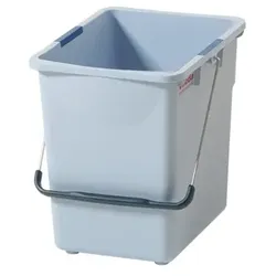 Vileda Ultra Speed Pro Putzeimer 25 L Eimer ohne Wringer, mit blauen Clips als Farbkennzeichnung