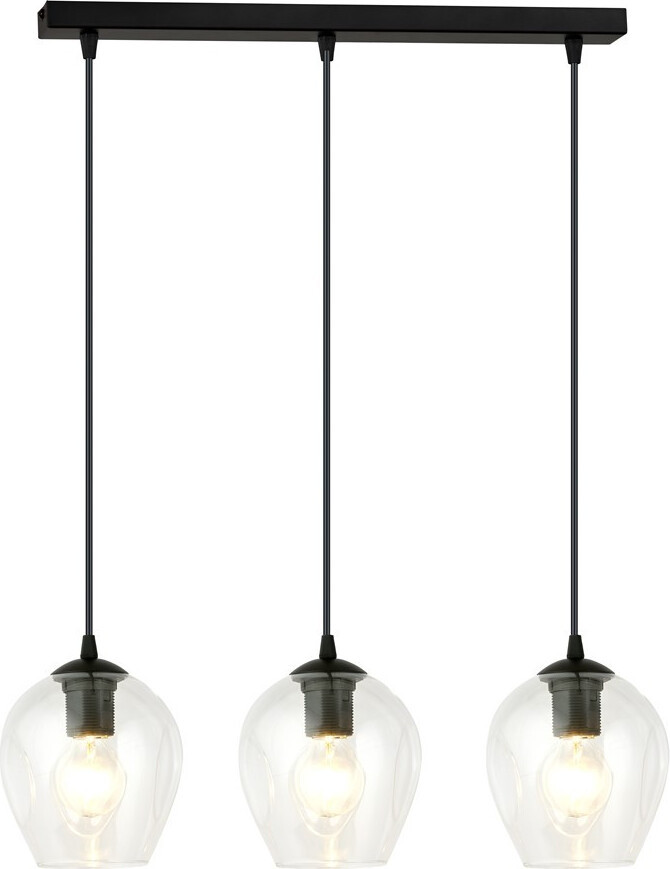 Emibig Hanglamp ISTAR 3 BL Transparent 3x E27 40W