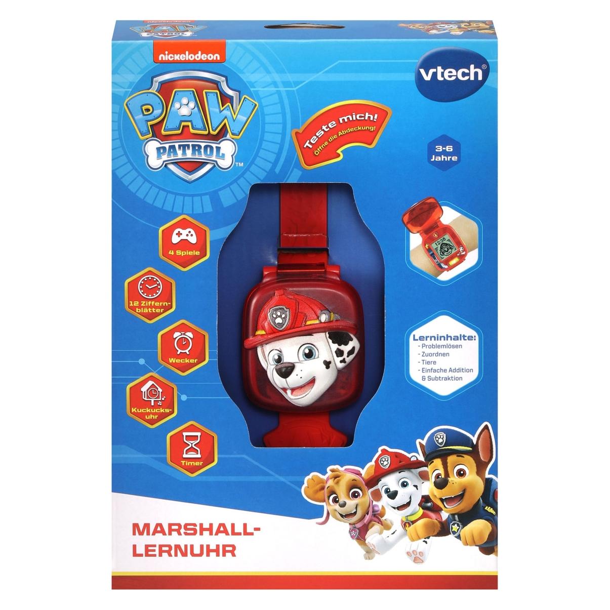 VTech Marshall-Lernuhr (Deutsch, 3 - 6 Jahre) (80-551664)